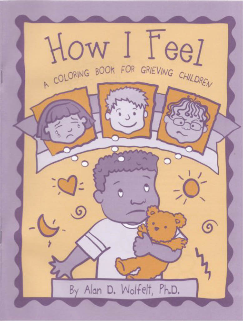 (25 pack) How I Feel: A Coloring Book for Grieving Children